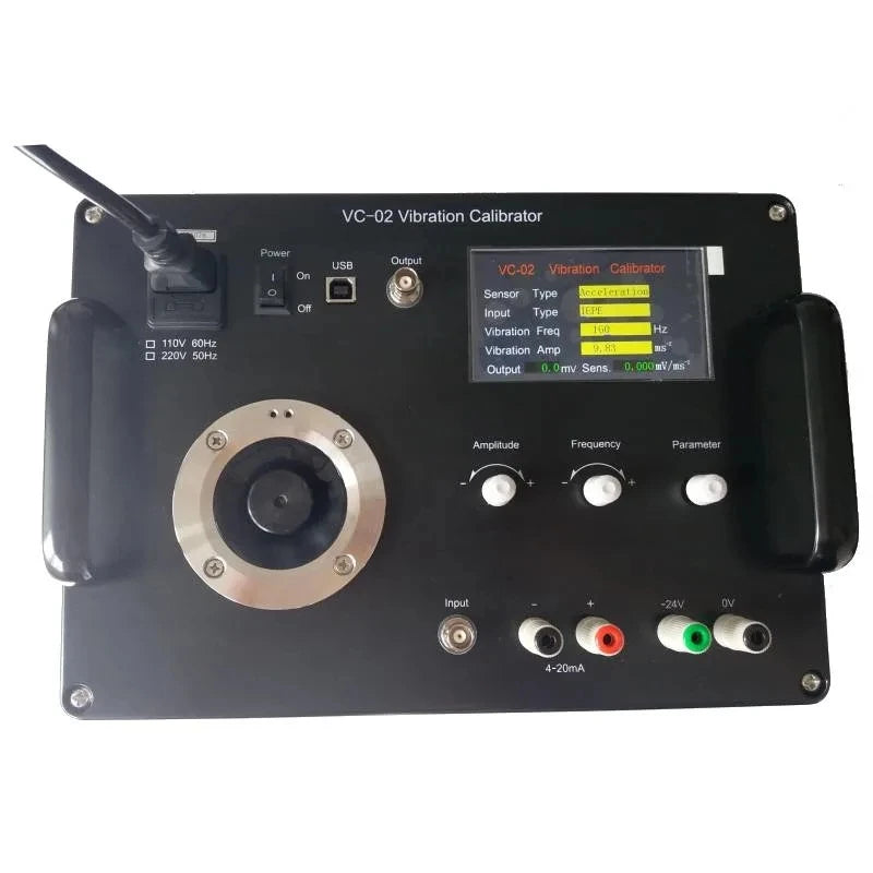Acceleration Displacement Sensor Sensor Sensitivity Portable Vibration Calibrator