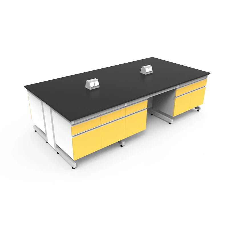 LaboratoryExhaust Hoods  Fume Cupboards Chemical Biological All Steel Ducted Fume Cabinets Stainless Steel Worktop Fume Hood