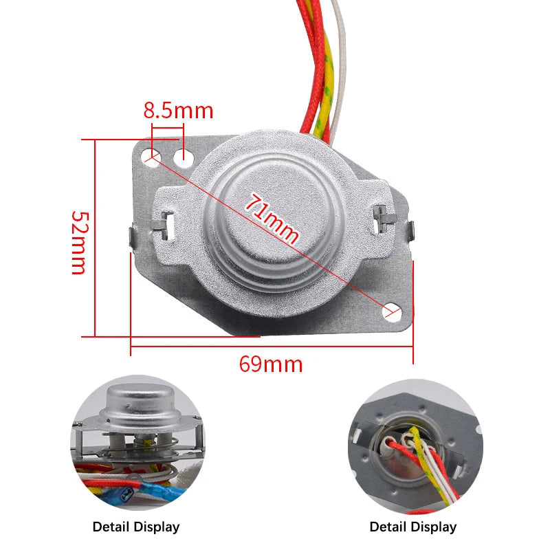 Intelligent Rice Cooker Sensor Pressure Cooker Sensor Temperature Controller for 100k-5 Wire Rice Cooker Pressure Cooker Parts