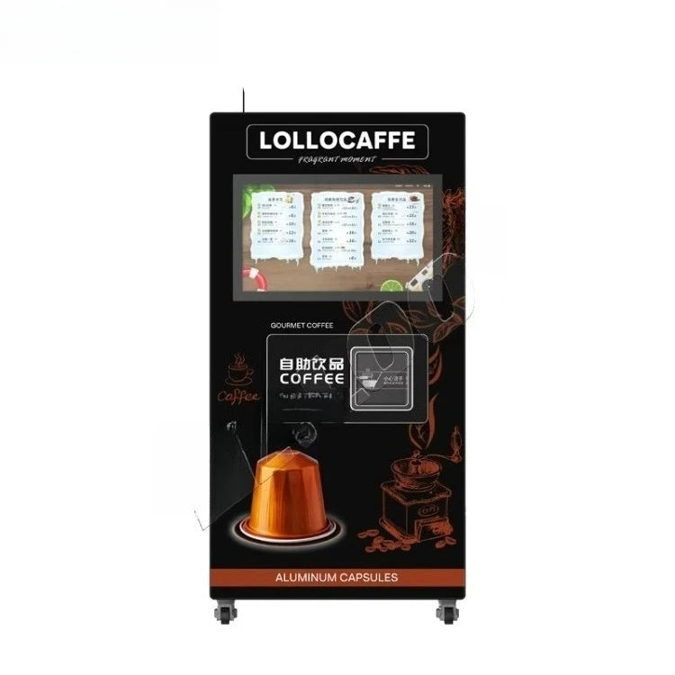Fully Automatic Commercial Unmanned Self-Service Capsule Coffee Machine Hot Drink with SDK Function