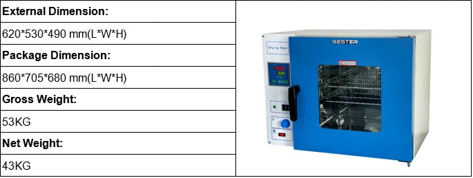 Electronic Testing Oven Laboratory Drying Oven