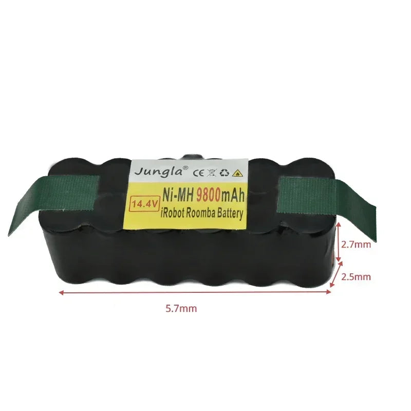 Quality Vacuum Cleaner IRobot Roomba 9800mAh 14.4V Battery 500 510 530 570 580 600 630 650 700 780 790 Rechargeable Battery