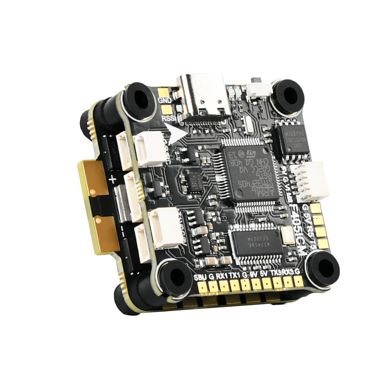 Air Force FT405-60A-CGM Flight Controller & Electronic Speed Controller Mini Stack  for FPV Freestyle Drones Racing Drone