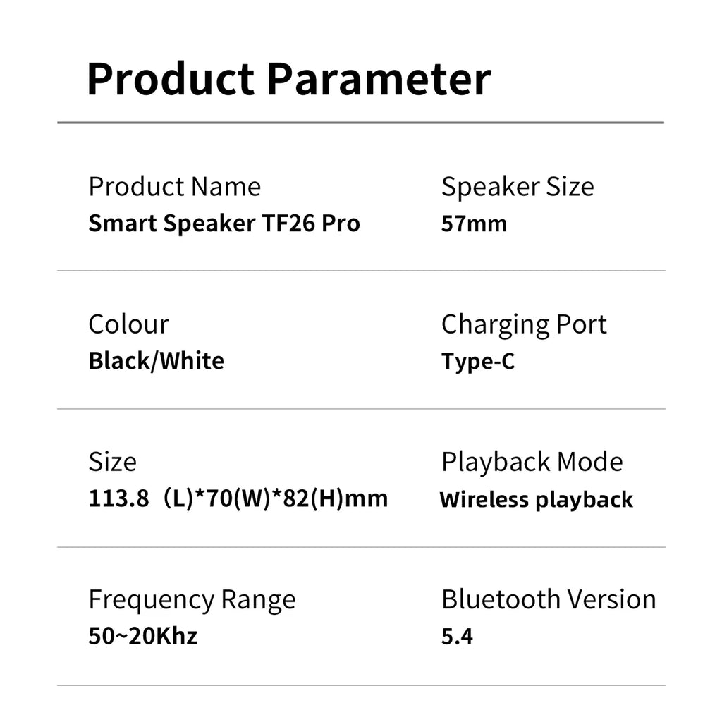 Smart Speaker AI Home Assistant Audio Center HD Large Screen High-Power Speaker Electronic Photo Album 7-Color Lighting for Gift