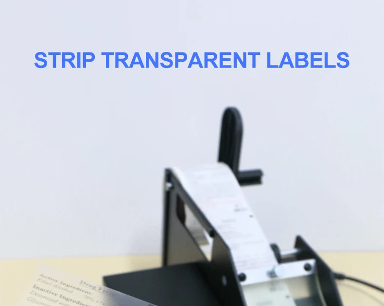 Automatic sticker  dispenser  Machine Barcode Paper Label Paper Dispenser Label Stripper Machine