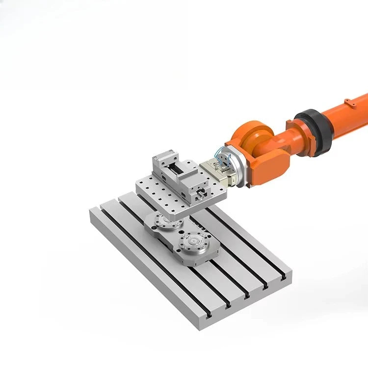 Automated multi-axis robot used in automobile engine production line is often used in coupling handling machine tool
