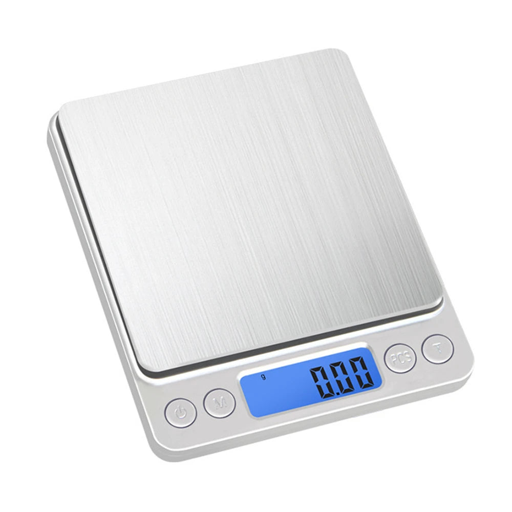 Precision Digital Pocket Scale Kitchen Weighing Scale Electronic Jewelry Scale Mini Balance Gram Scale 0.1g Accuracy for Gold