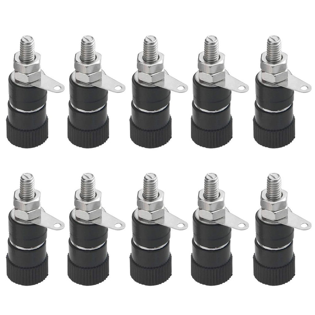10/30 PCS Binding Posts Terminals 4mm Banana Plug Socket 4mm Terminal Connector for Amplifier Arduino