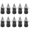 10/30 PCS Binding Posts Terminals 4mm Banana Plug Socket 4mm Terminal Connector for Amplifier Arduino