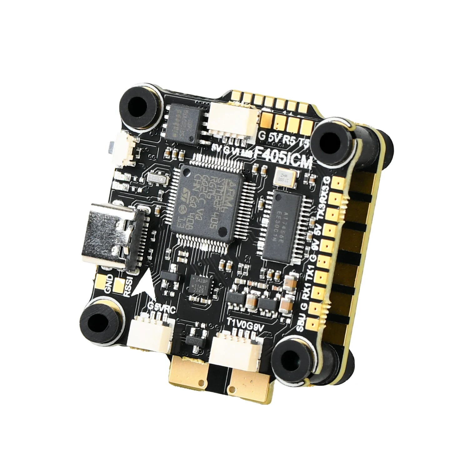 Air Force FT405-60A-CGM Flight Controller & Electronic Speed Controller Mini Stack  for FPV Freestyle Drones Racing Drone