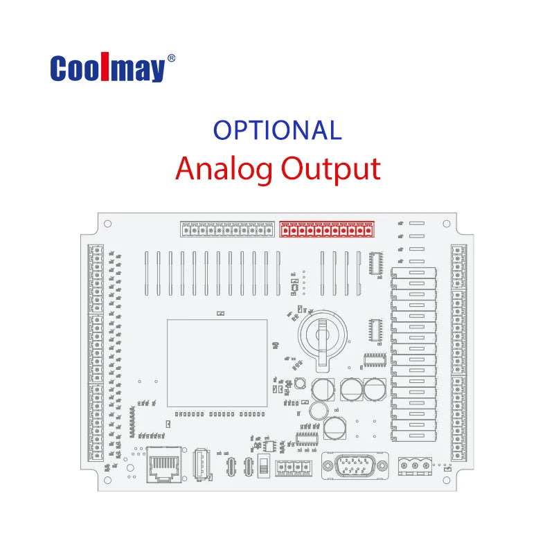 Analog output (optional) for plc controller or plc hmi all in one