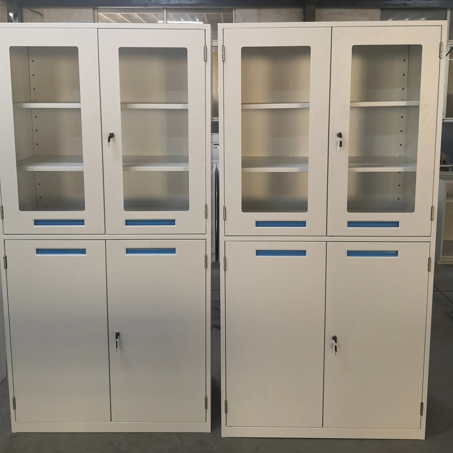 Lab Chemical Storage Cabinet Moisture Heat Resistant Metal Material Corrosion Resistance Medical Workshop Laboratory Furniture