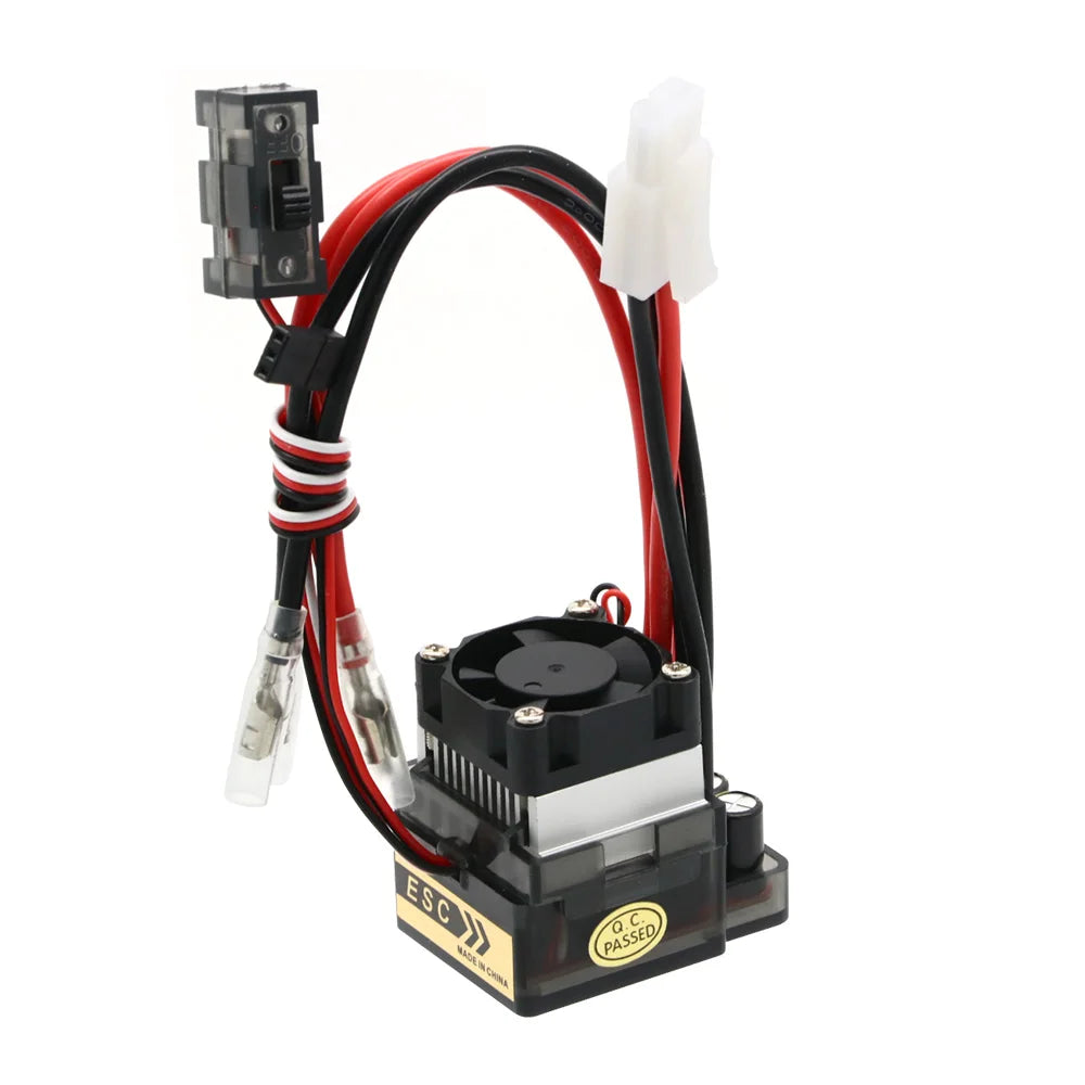 High Voltage 7.2V-16V 320A Brushed ESC Speed Controller With heat sink For RC Car Boat