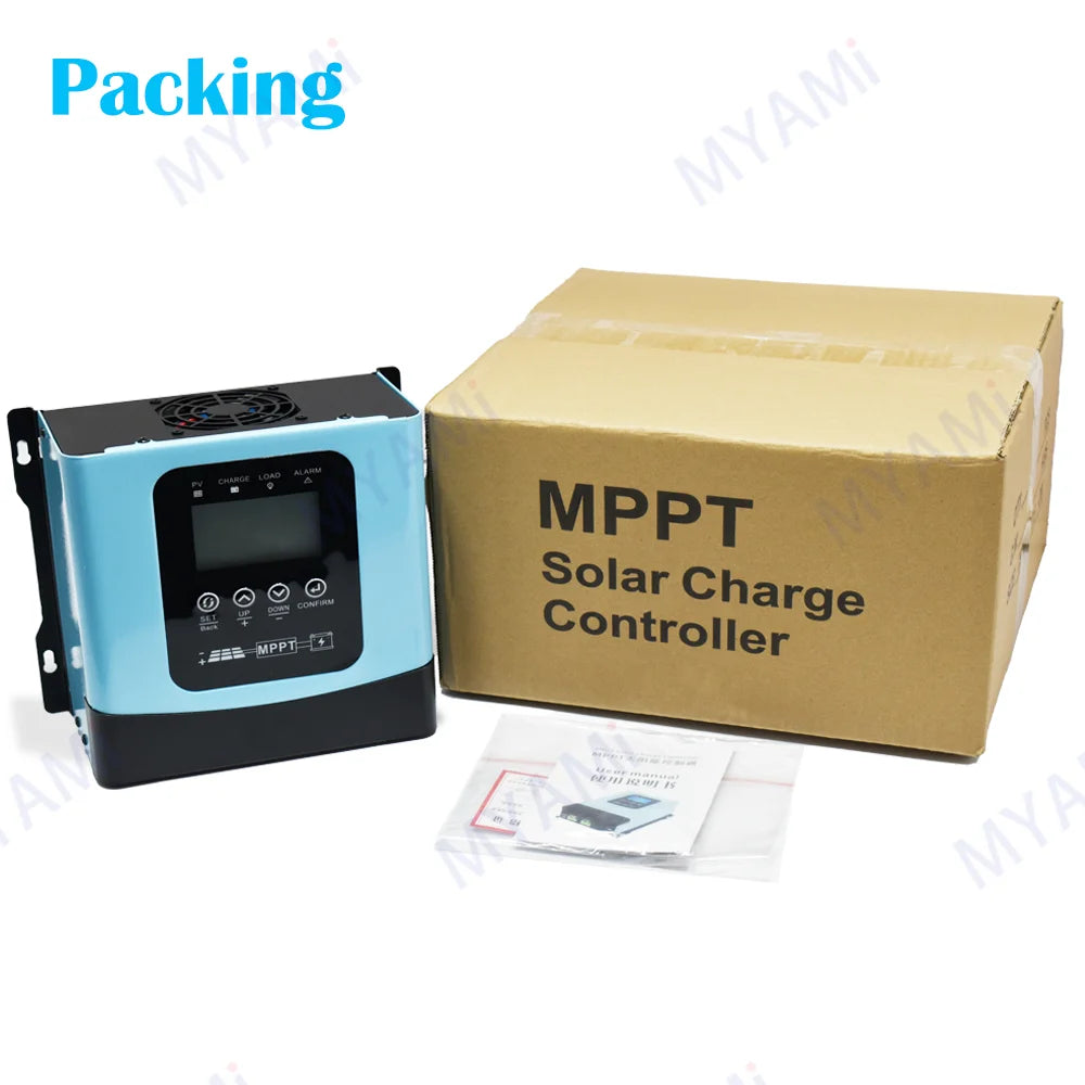 MYAMi 12V 24V 36V 48V 60V 72V 84V 96V 30A Off-grid RS485 Mppt Solar Charge Controller For Solar System