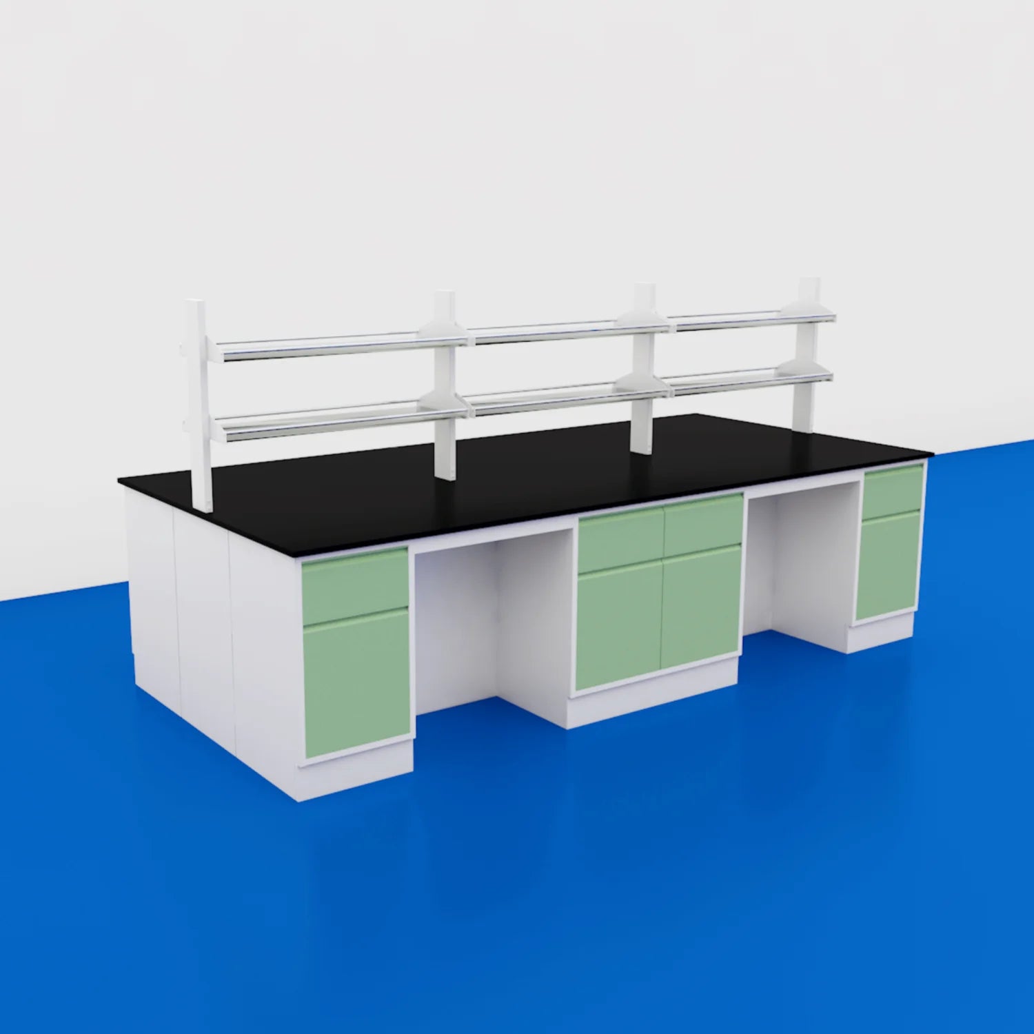 Laboratory Furniture Lab Work Bench Workstation For Electric And Science Cabinet With Sink