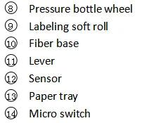 LT-50 Semi-Automatic Bottle Labeling Machine Hot Sale Adjustable Conveyor For Cartons Metal Glass Paper Wood PLC