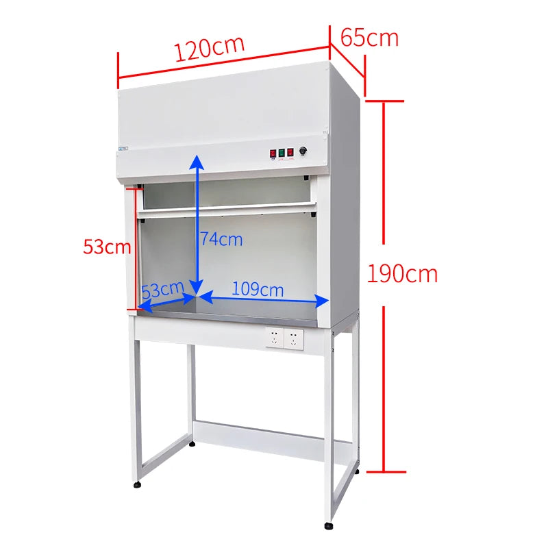 Laboratory Vertical Laboratory Clean Bench Steel Cultures Cabinet Laminar Flow Cabinet/
