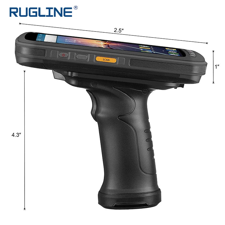 Portable Logistics Handheld PDA Android 13 4G RAM 64G ROM Barcode Scanner 4G LTE WiFi Rugged Data Collector Chainway C72