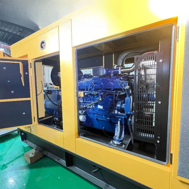 Hot-sellingEfficient 500KW Biogas Diesel Generator Set with Open Frame Design 50/60Hz Frequency Natural Gas Turbine Water Cooled
