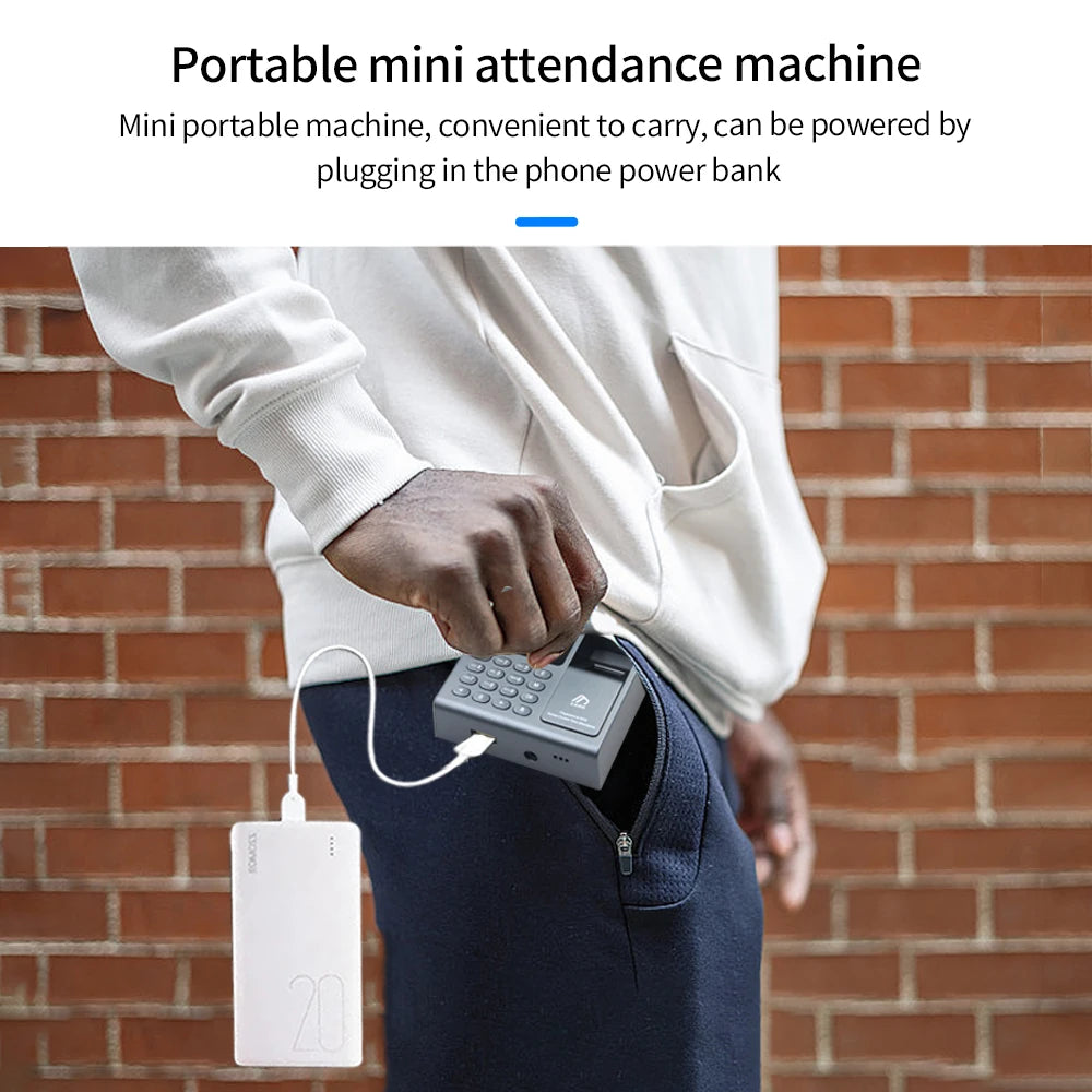 Biometric Fingerprint Scanner RFID Access Control System 1000 User USB Time Recorder Attendance Employee Machine