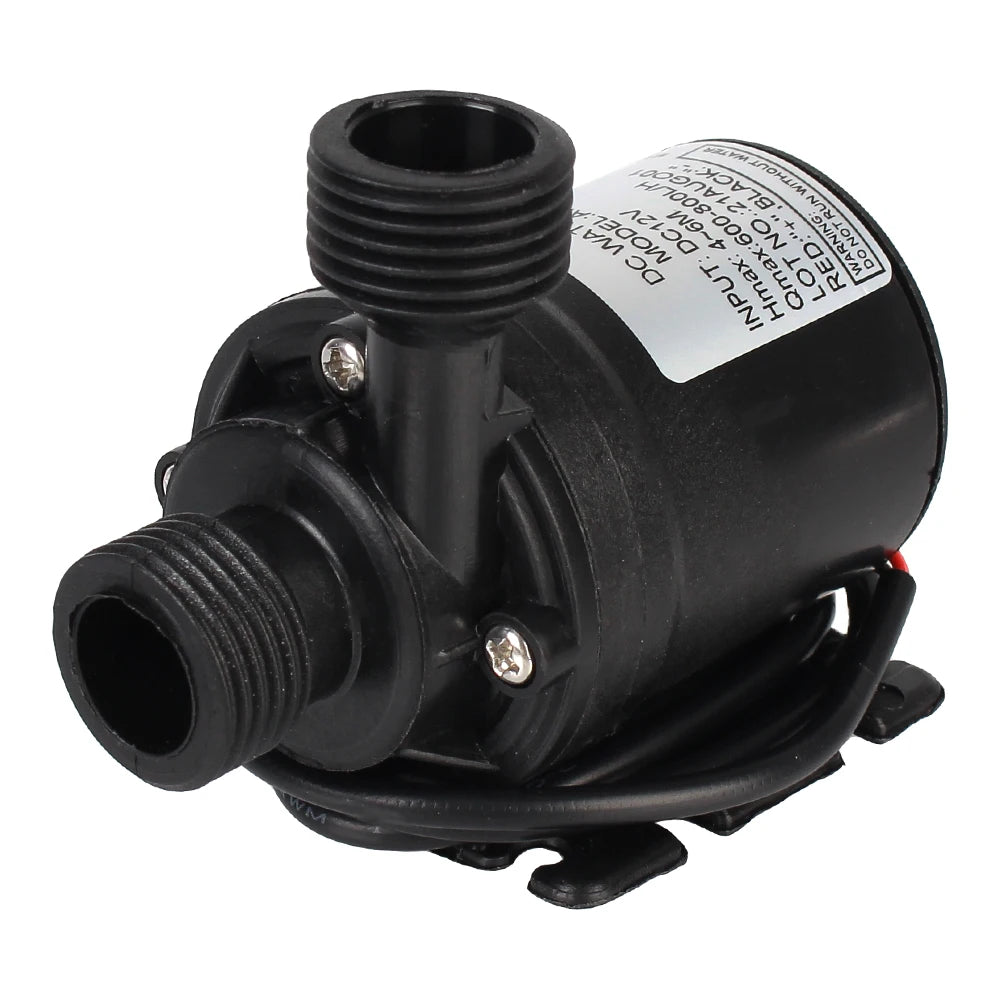 Ultra-quiet DC 12V 24V Home 800L/H Portable Brushless Motor Submersible Water Pump 5M for Cooling System Fountains Heater Mini