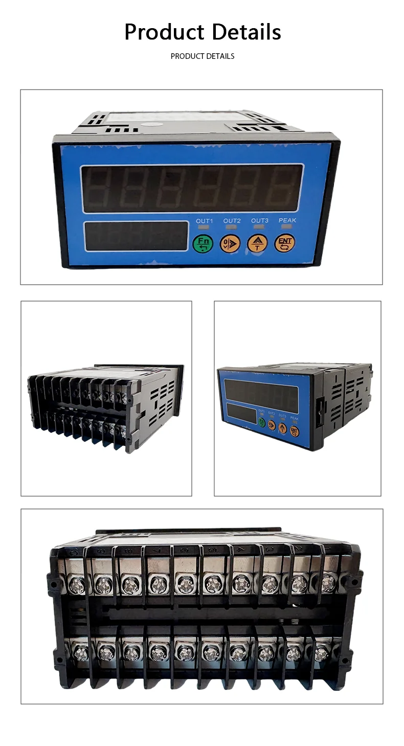 Industrial-Grade Weighing Controller - High Precision Acquisition Instrument, TFT LCD Display, Supports 8 Load Sensors