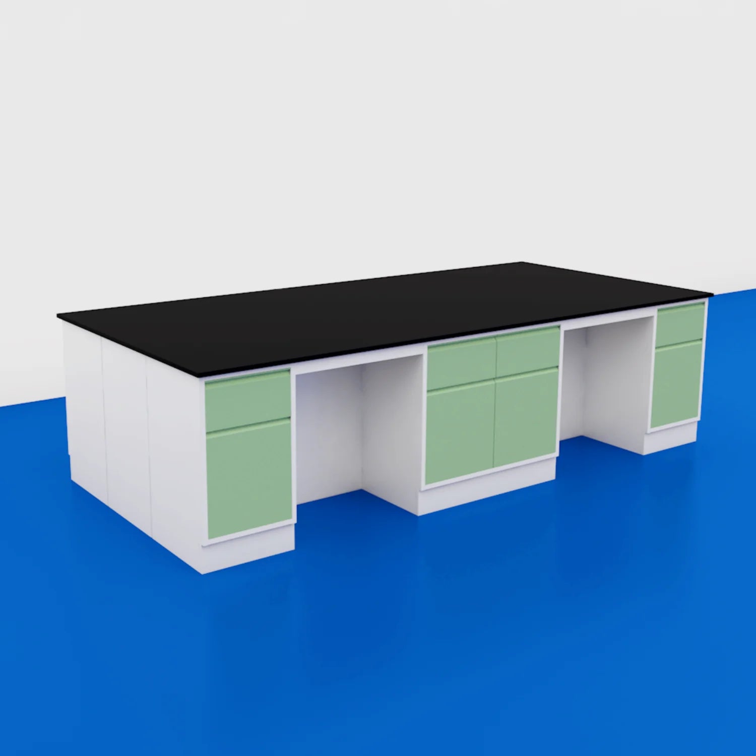 Laboratory Furniture Lab Work Bench Workstation For Electric And Science Cabinet With Sink