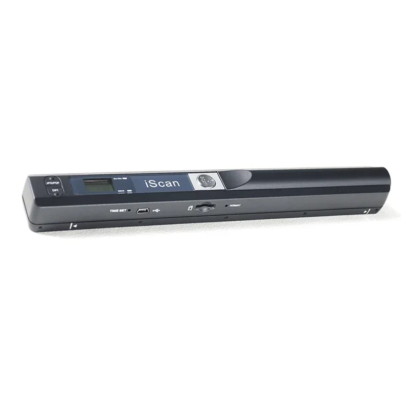 Portable Handheld Mini Scanner iScan A4 900DPI HD Scanner for School Home Business Scan Color Photos Document Support JPG/PDF
