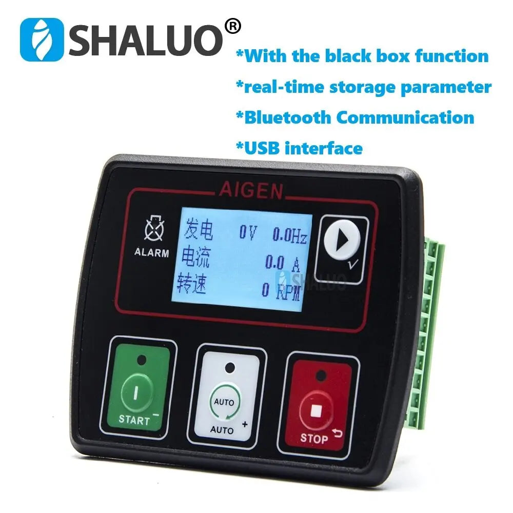 AIG716 LIXiSE Generator Controller Remote Control Module Black Box Function Bluetooth Communication Real Time Storage Parameters