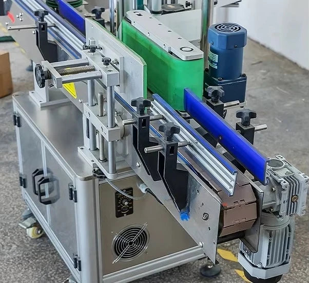 Automatic Tube Labeling Machine Tube Labeler Tube Label Applicator with Feeder and Printer
