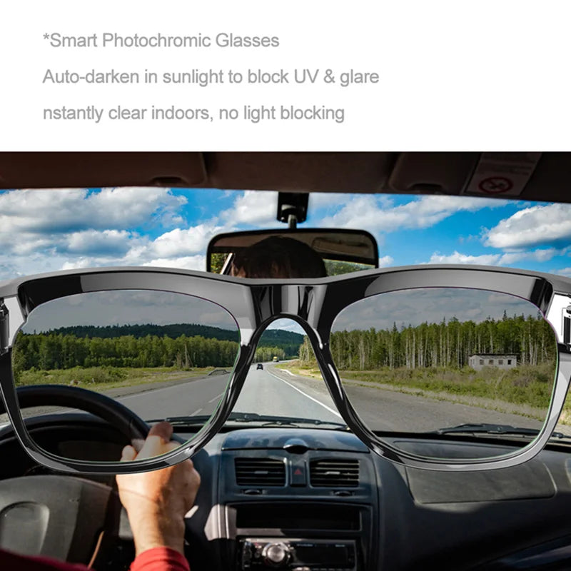 HD Camera 1080P AI Smart Glasses Multifunctional Variable color Bluetooth Call Voice Assistant Music Player Smart Translation ﻿