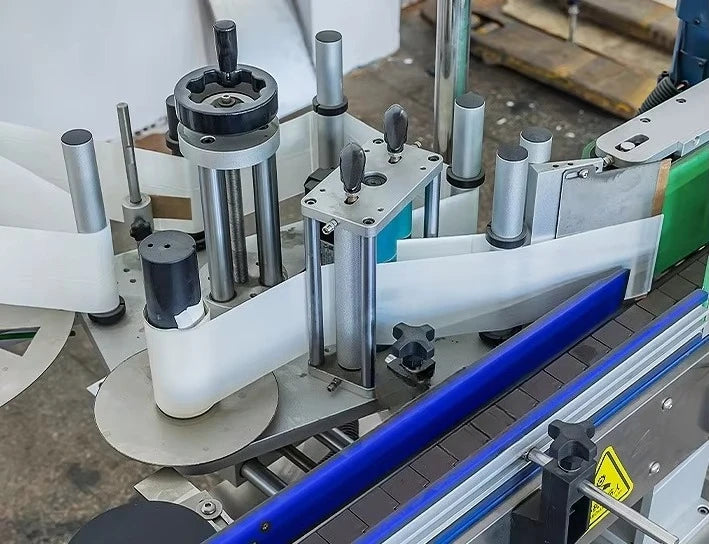Automatic Tube Labeling Machine Tube Labeler Tube Label Applicator with Feeder and Printer