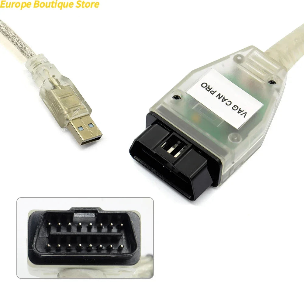 Wholesale VAG CAN PRO 5.5.1 high performance OBD2 diagnostic scanner CAN BUS+UDS+K-line for VAG and ODIS