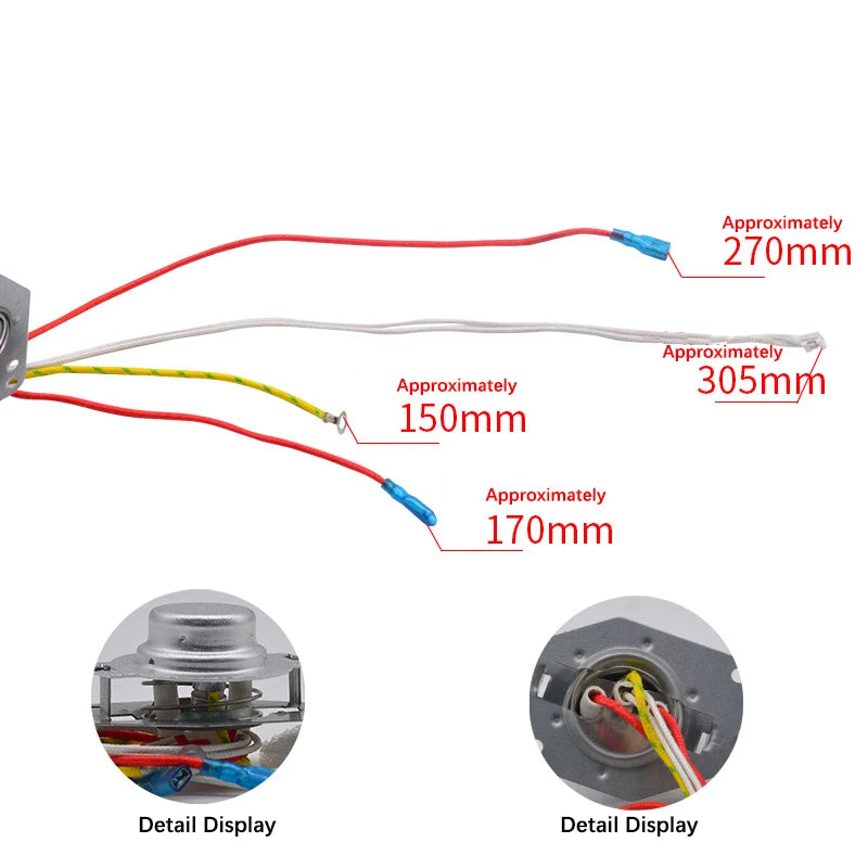 Intelligent Rice Cooker Sensor Pressure Cooker Sensor Temperature Controller for 100k-5 Wire Rice Cooker Pressure Cooker Parts